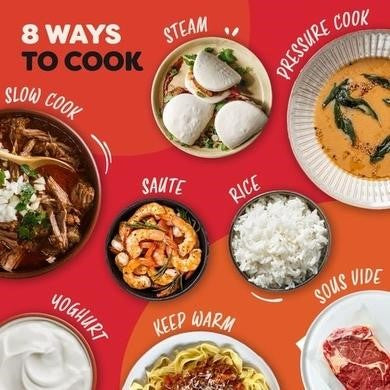 Instant Pot Plus 5.7L Wi-Fi 9-in-1 Multi-Cooker