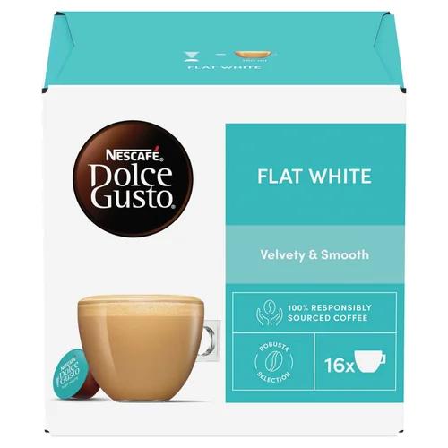 NESCAFE Dolce Gusto Flat White Coffee Pods , Pack of 16
