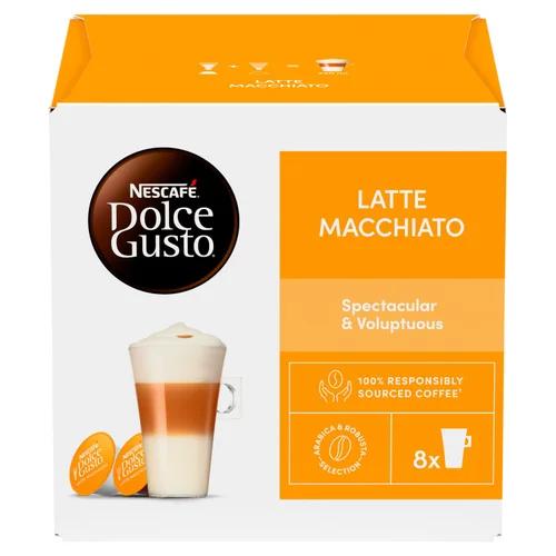 NESCAFE Dolce Gusto Latte Macchiato Coffee Pods 8 Drinks , Pack of 16