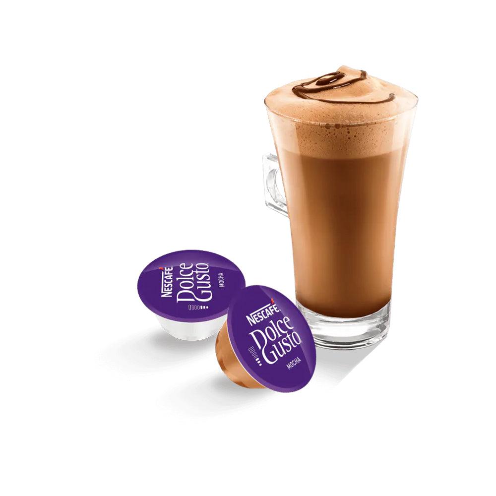 NESCAFE Dolce Gusto Mocha Coffee Pods 8 Drinks , Pack of 16