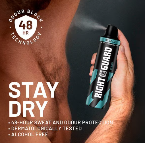 Right Guard APD 250ml Clean