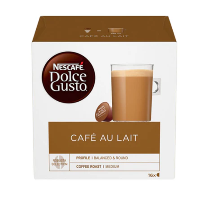 Dolce Gusto Café Au Lait Coffee Pods x16 | Elagili
