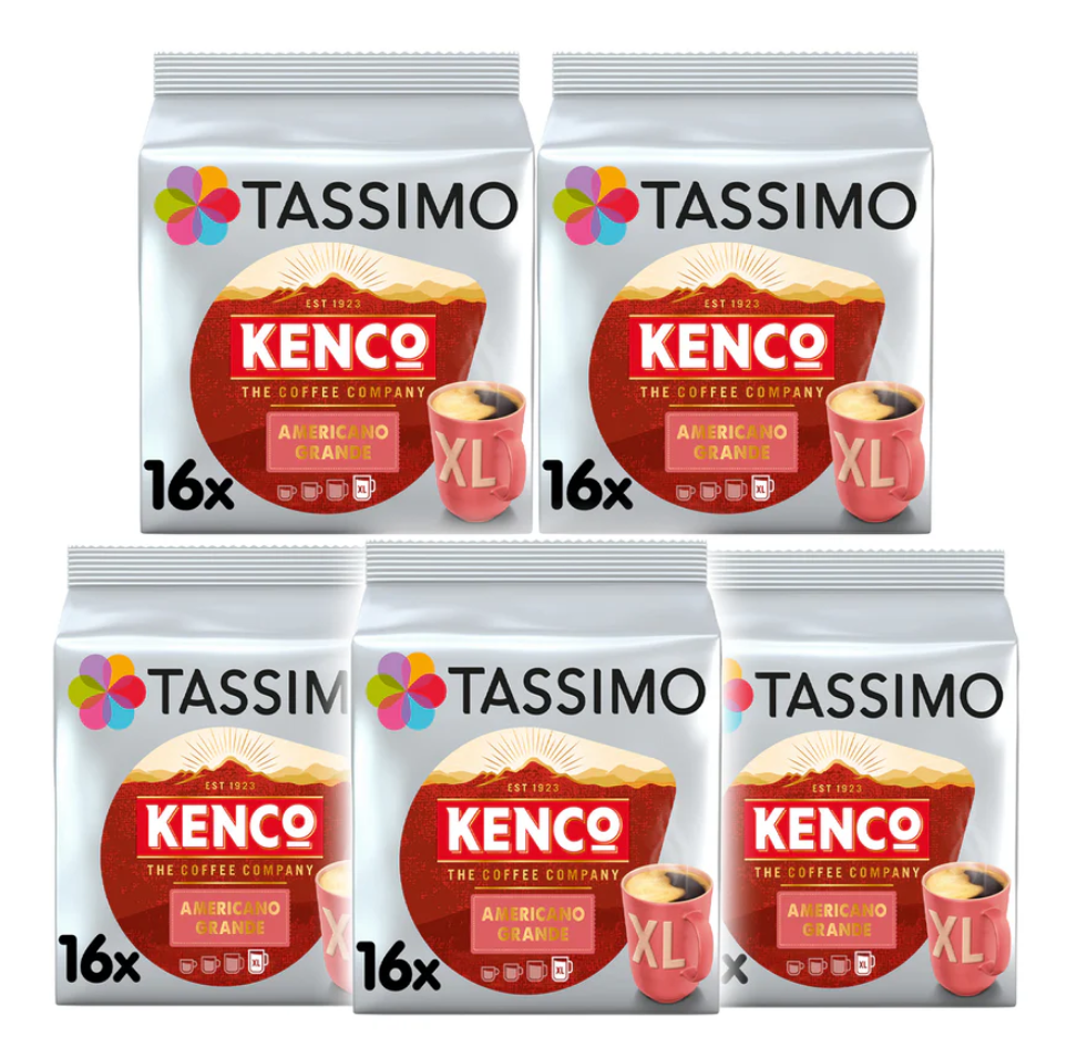 Tassimo Kenco Americano Grande Coffee Pods Case | Elagili