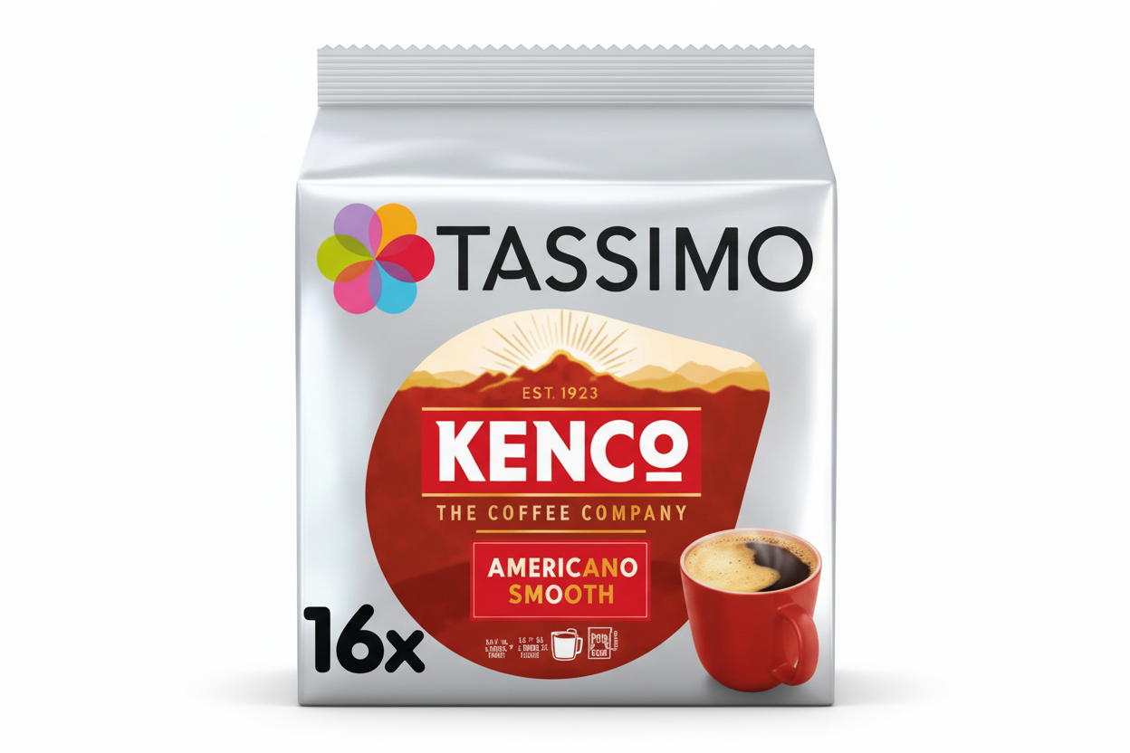 Tassimo Kenco Americano Smooth Coffee Pods x16 | Elagili