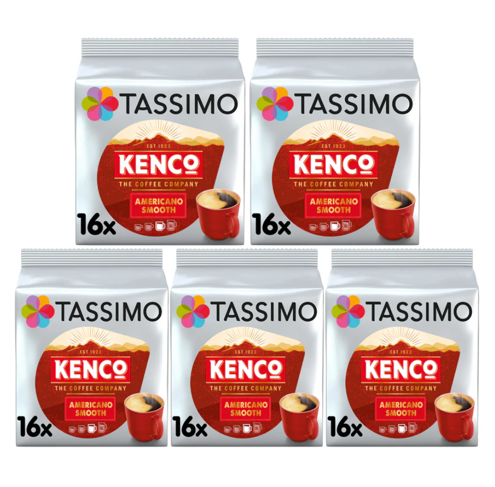 Tassimo Kenco Americano Smooth Coffee Pods Case | Elagili