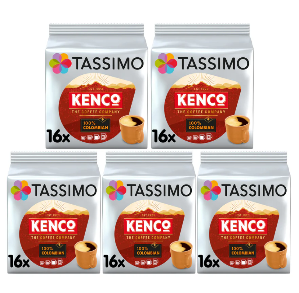 Tassimo Kenco Colombian Coffee Pods Case | Elagili