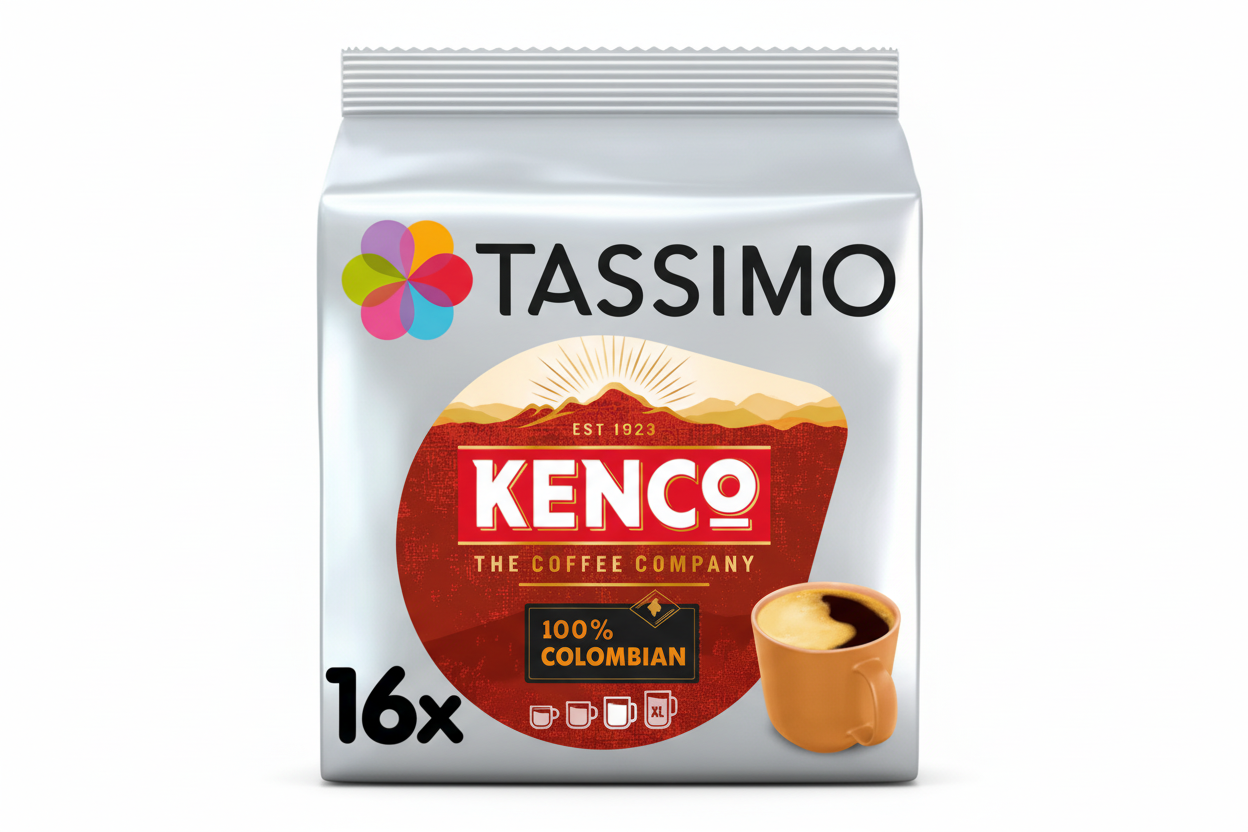 Tassimo Kenco Colombian Coffee Pods x16 | Elagili