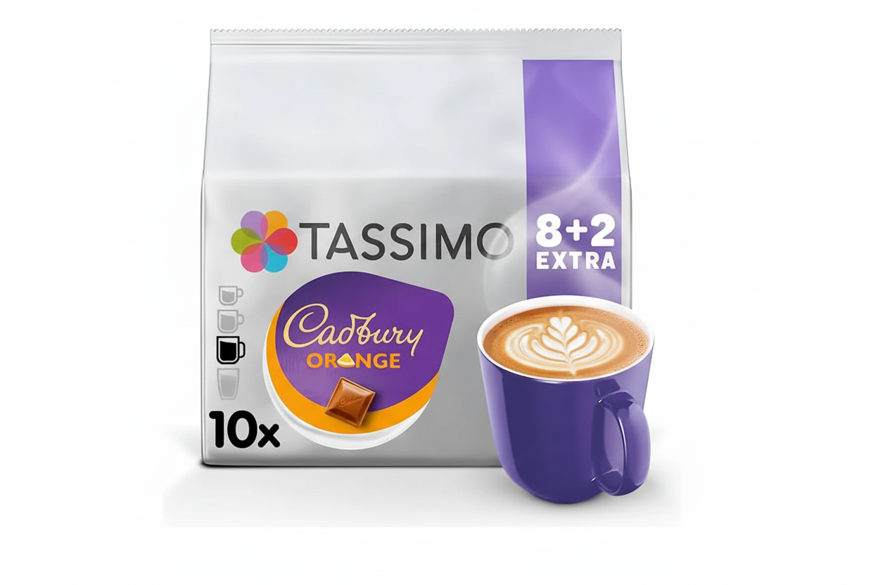 Tassimo Cadbury Orange Hot Chocolate Pods | UK