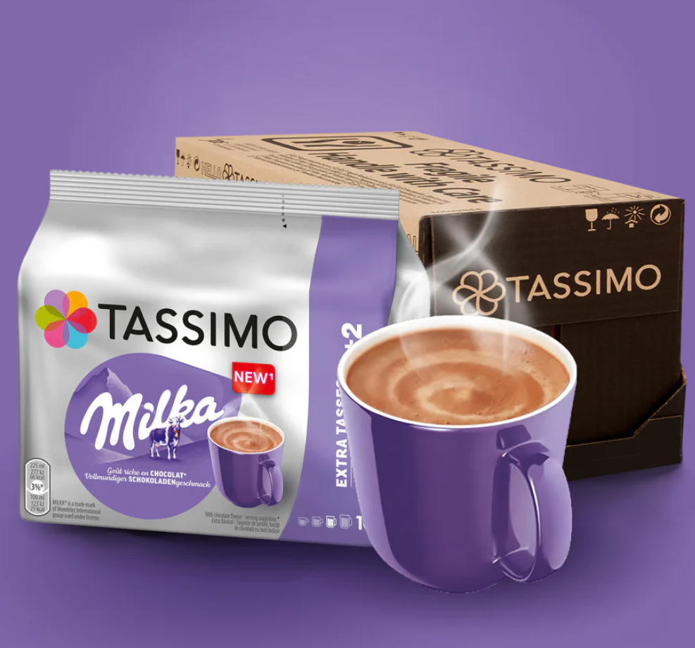 Tassimo Milka Hot Chocolate Pods Case | UK