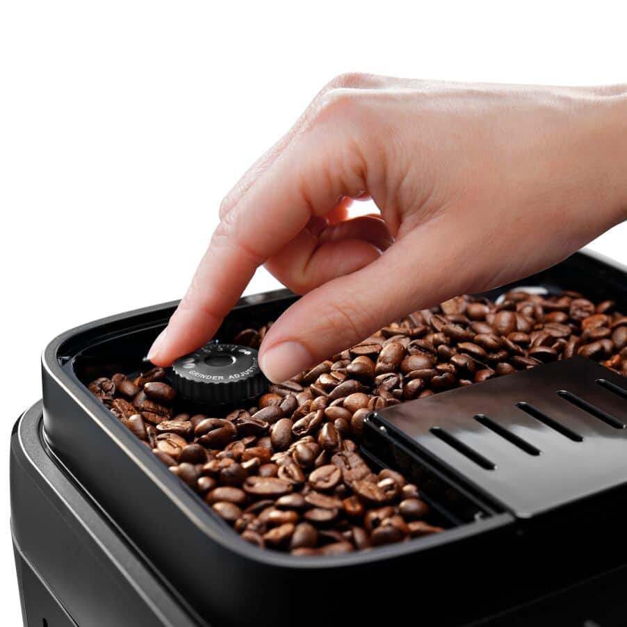 De'Longhi Magnifica Evo integrated coffee grinder adjustment