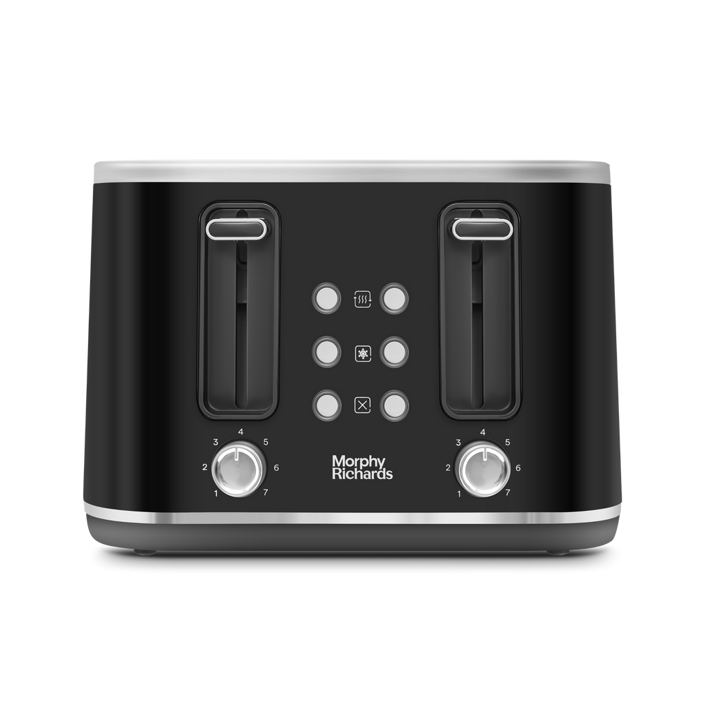 Morphy Richards Motive 4-Slice Toaster - Black