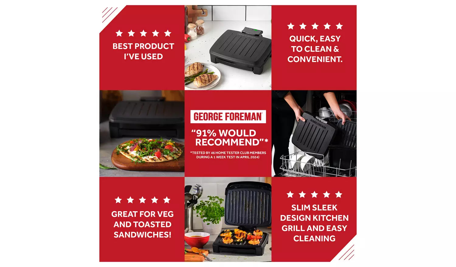 george foreman immersa grill small