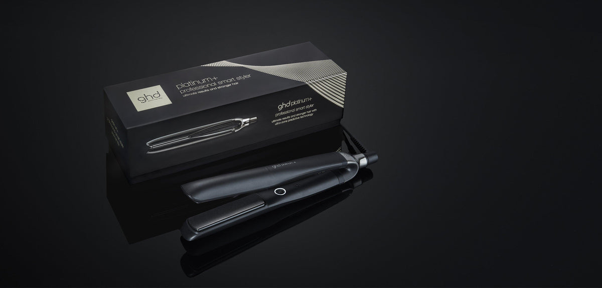 ghd Platinum+® | Black Dual Voltage Hair Straightener | ghd®