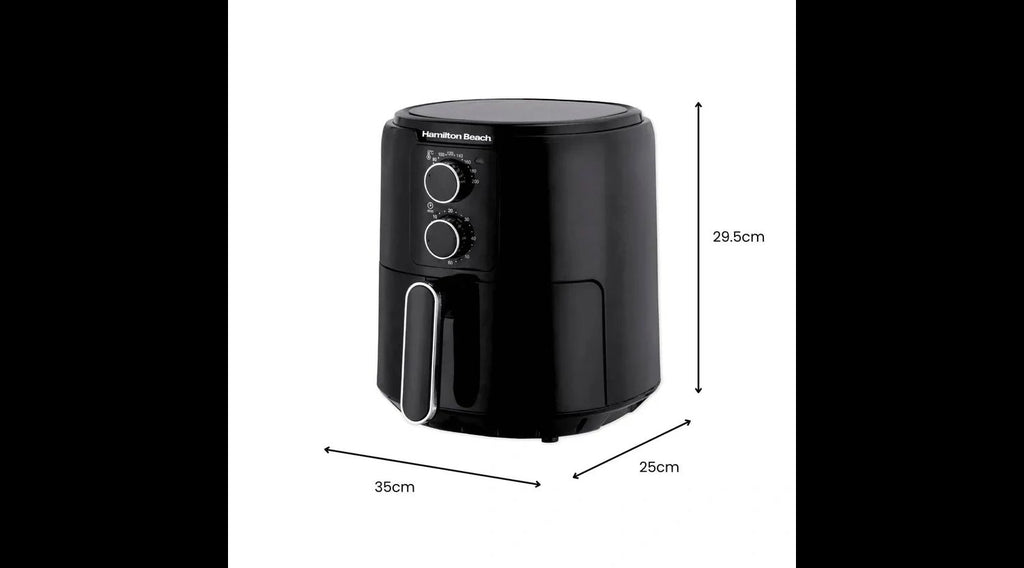Hamilton Beach SimpliFry HB4001 4.2L Manual Air Fryer - Black