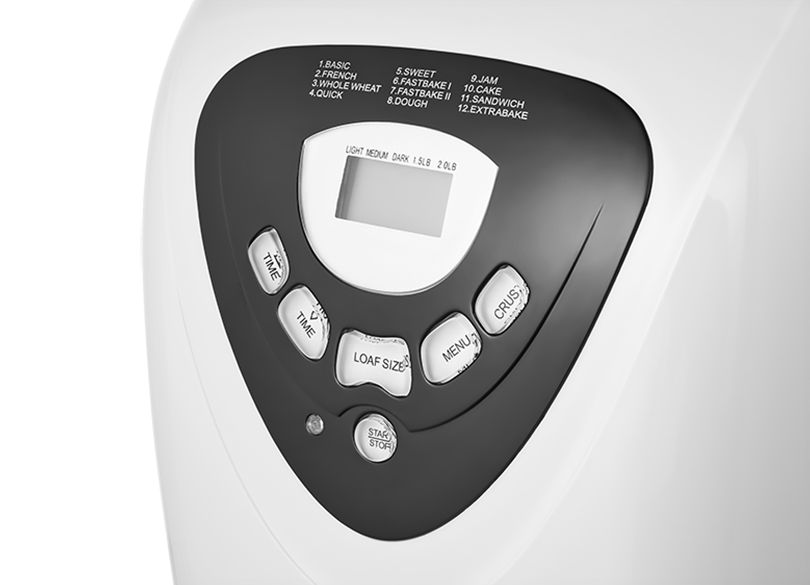 Morphy Richards Fastbake 48281 control panel close-up