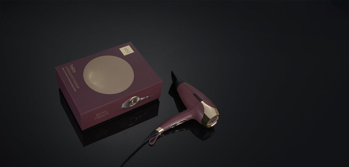 Helios® Plum Purple Hair Dryer | Frizz-Free & 30% More Shine | ghd®