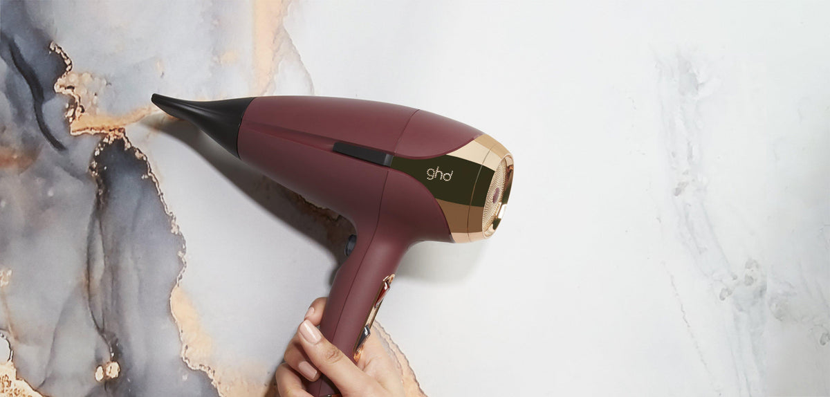 Helios® Plum Purple Hair Dryer | Frizz-Free & 30% More Shine | ghd®