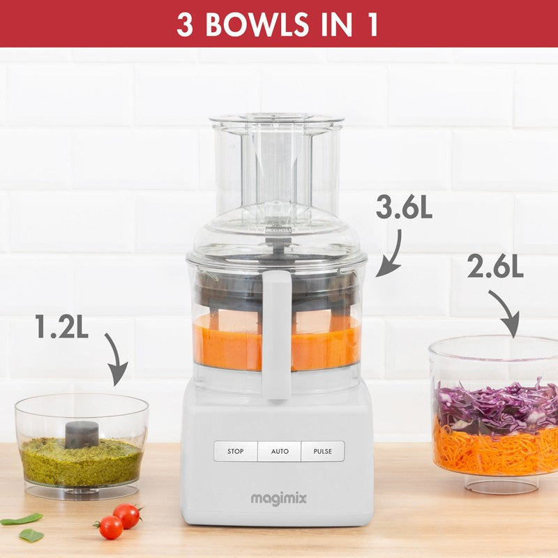 Magimix 5200XL three bowls in one
