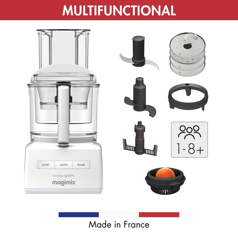 Magimix 5200XL Food Processor 3.6L - White