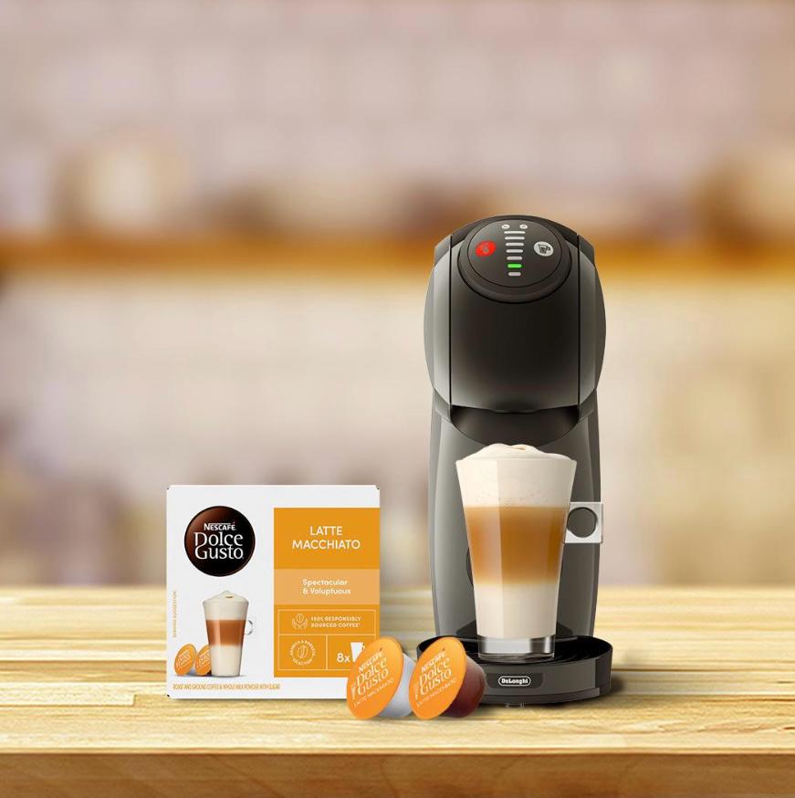 NESCAFE Dolce Gusto Latte Macchiato Coffee Pods 8 Drinks , Pack of 16