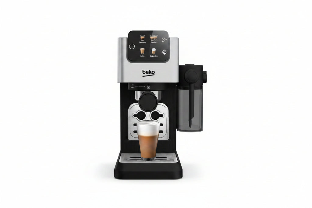 Beko CaffeExperto CEP5304X espresso coffee machine with milk jug - alternate product view