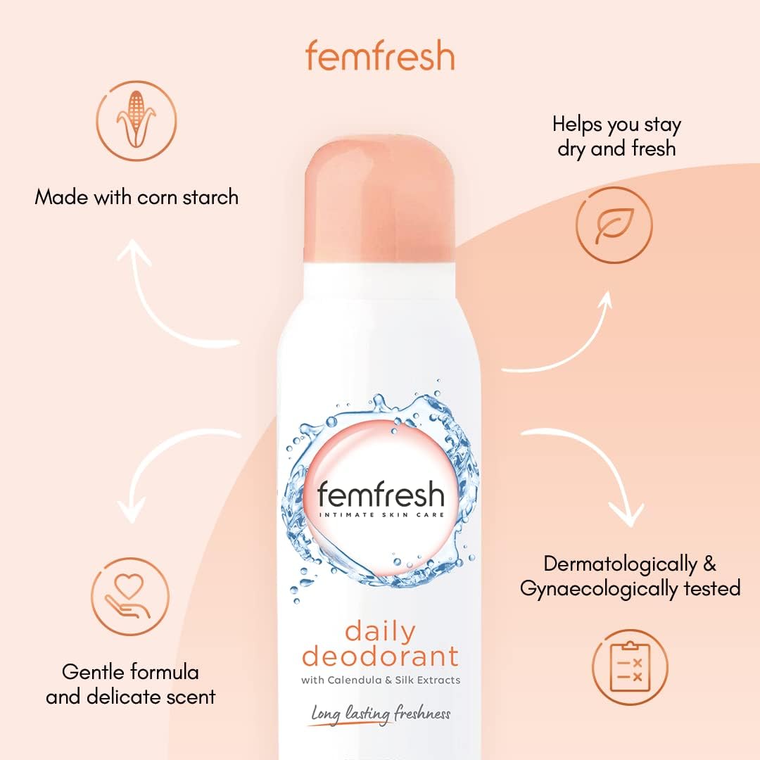 Femfresh deodorant spray 125ml