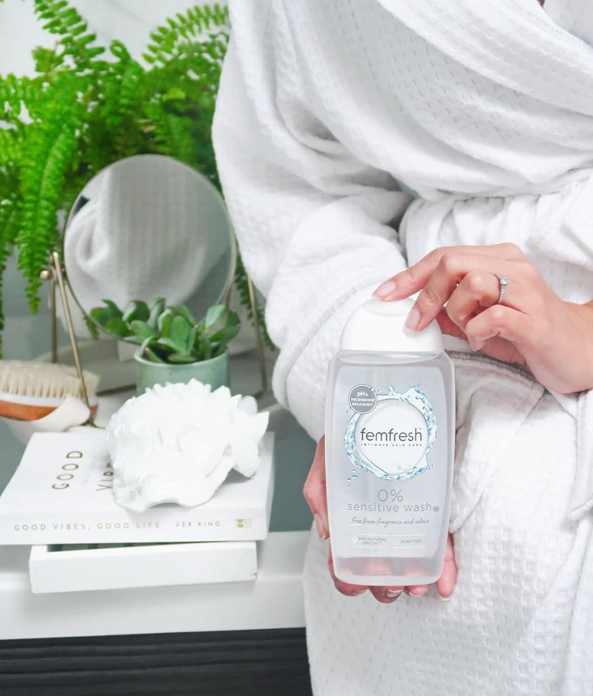 Femfresh Sensitive 0% Intimate Wash 250ml Fragrance Free