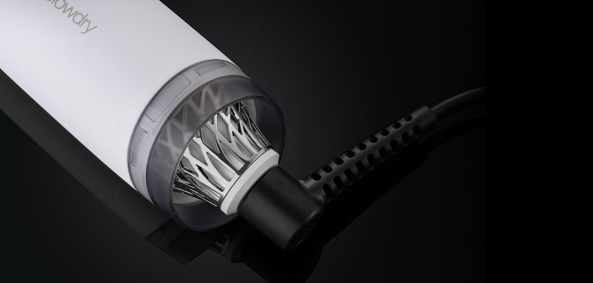 ghd Duet Blowdry In White | 2-in-1 Hair Dryer Brush| ghd official