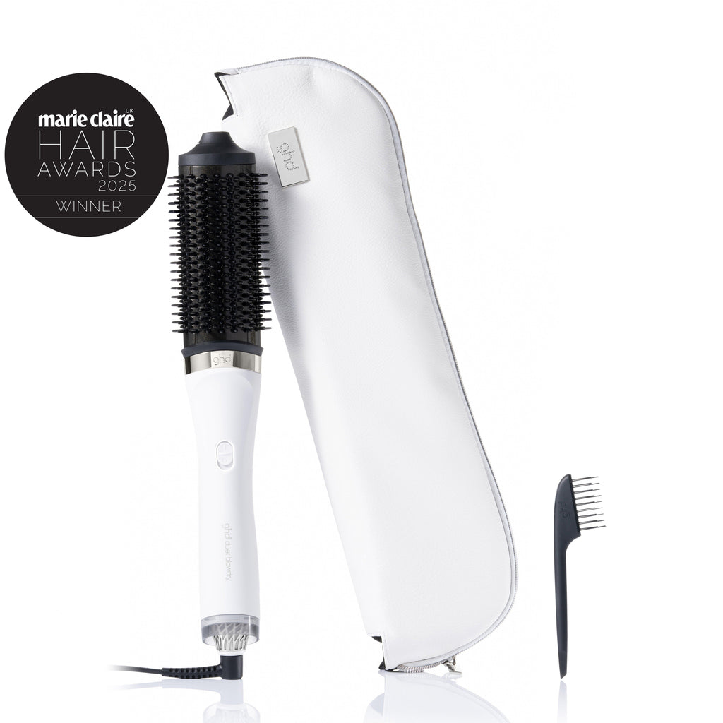 ghd Duet Blowdry In White | 2-in-1 Hair Dryer Brush| ghd official