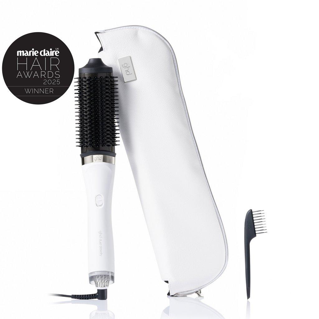 ghd Duet Blowdry In White | 2-in-1 Hair Dryer Brush| ghd official