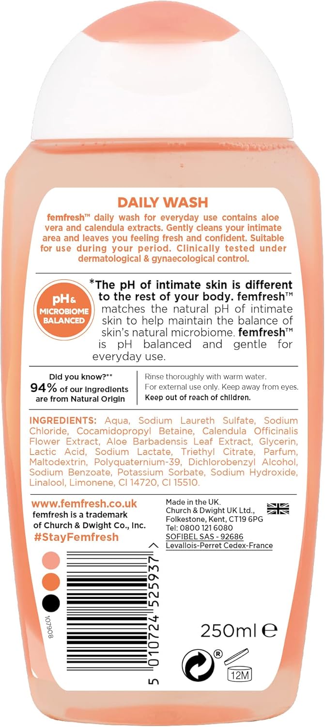 Femfresh Daily Intimate Wash 250ml
