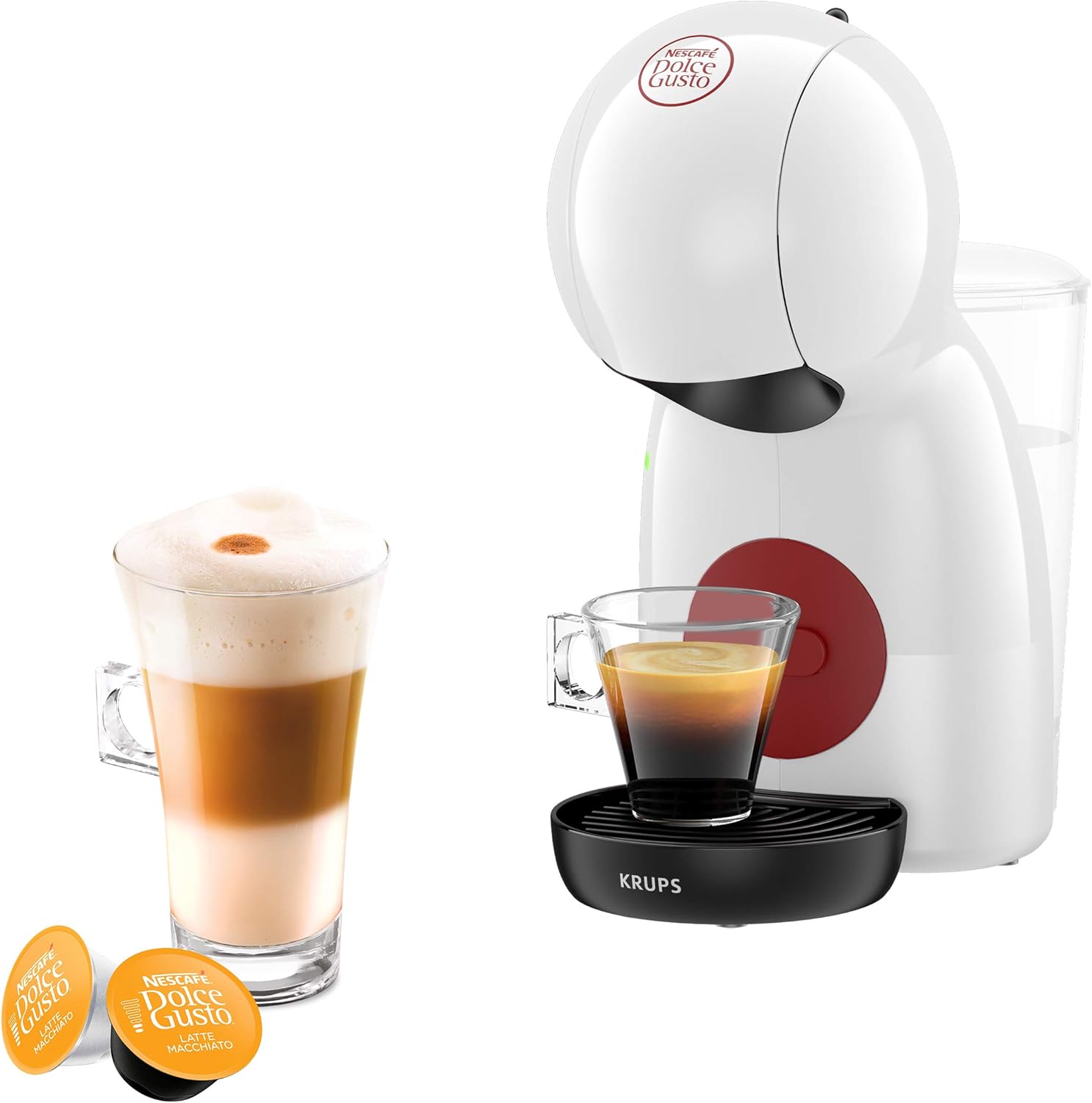 Krups KP1A0140 Dolce Gusto Piccolo Xs capsules coffee maker White