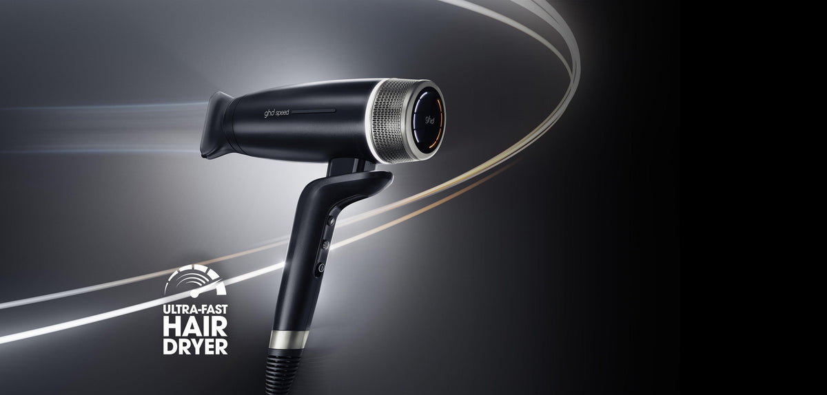 New ghd Speed Ionic Hair Dryer - Black | Fastest Hair Dryer | ghd®