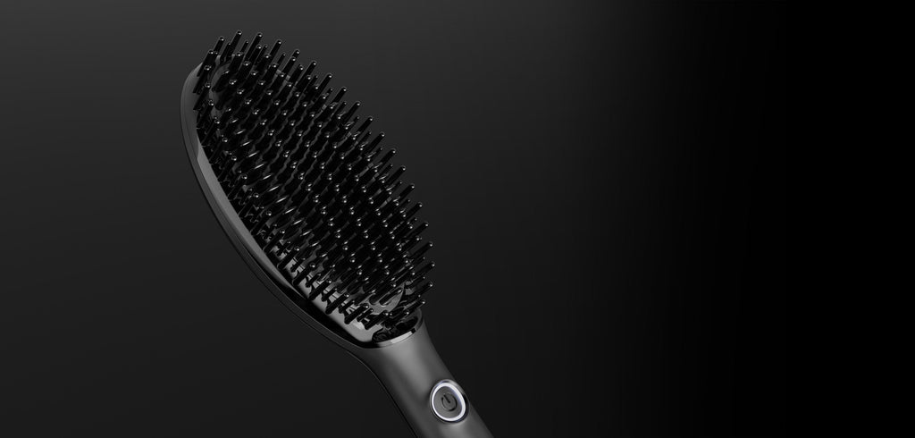 ghd Glide+  Smoothing Hair Straightener Hot Brush | ghd® Official Website