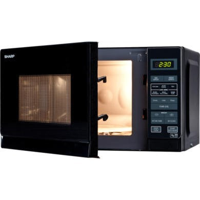Sharp R272KM 20L Solo Digital Microwave Black