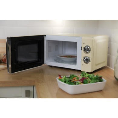 Russell Hobbs RHMM701C 17L Microwave - Cream feature view