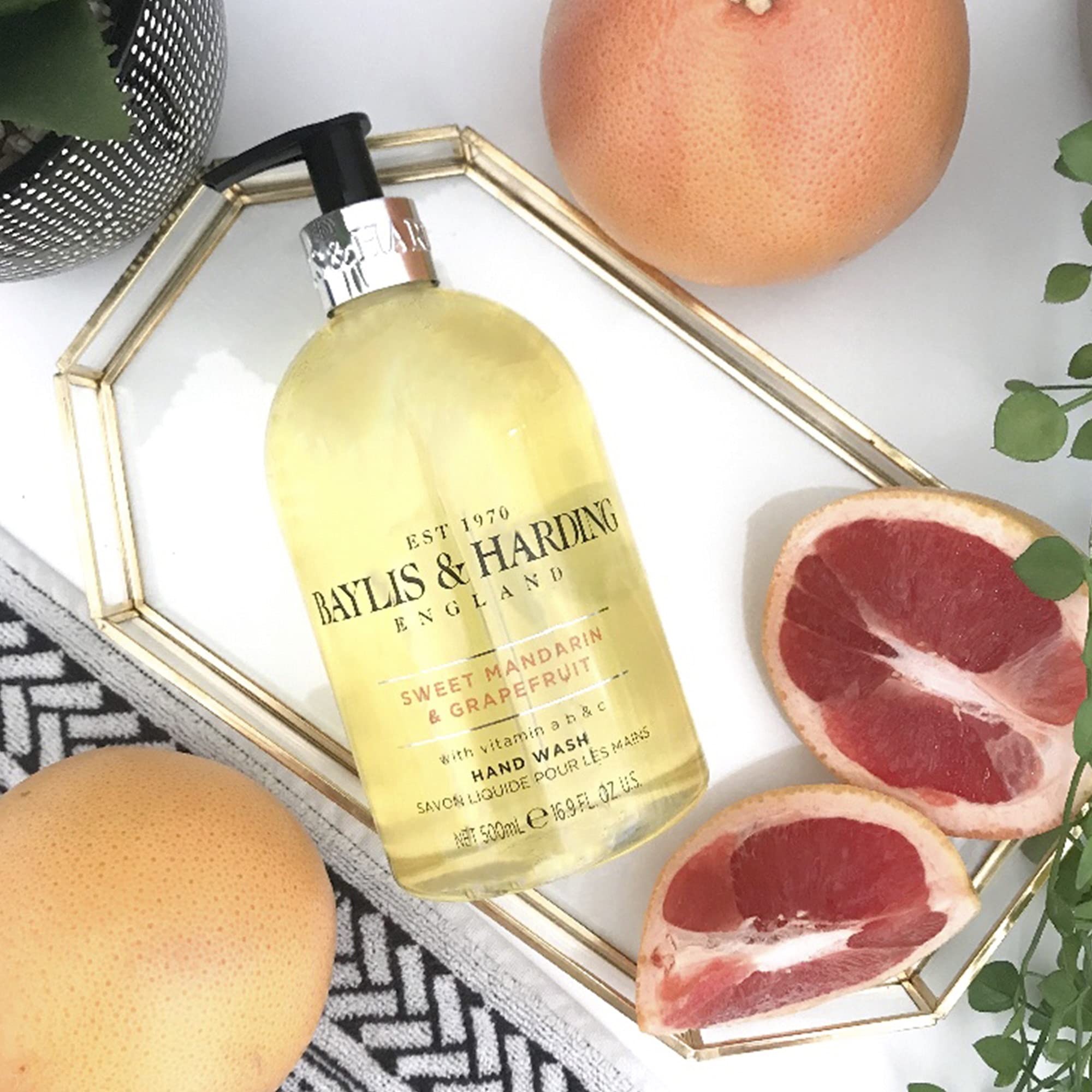 Baylis & Harding Sweet Mandarin & Grapefruit Luxury Hand Wash 500ml bottle