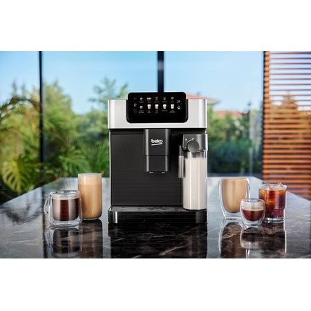 Beko CaffeExperto CEG7304X bean-to-cup coffee machine - coffee preparation feature view
