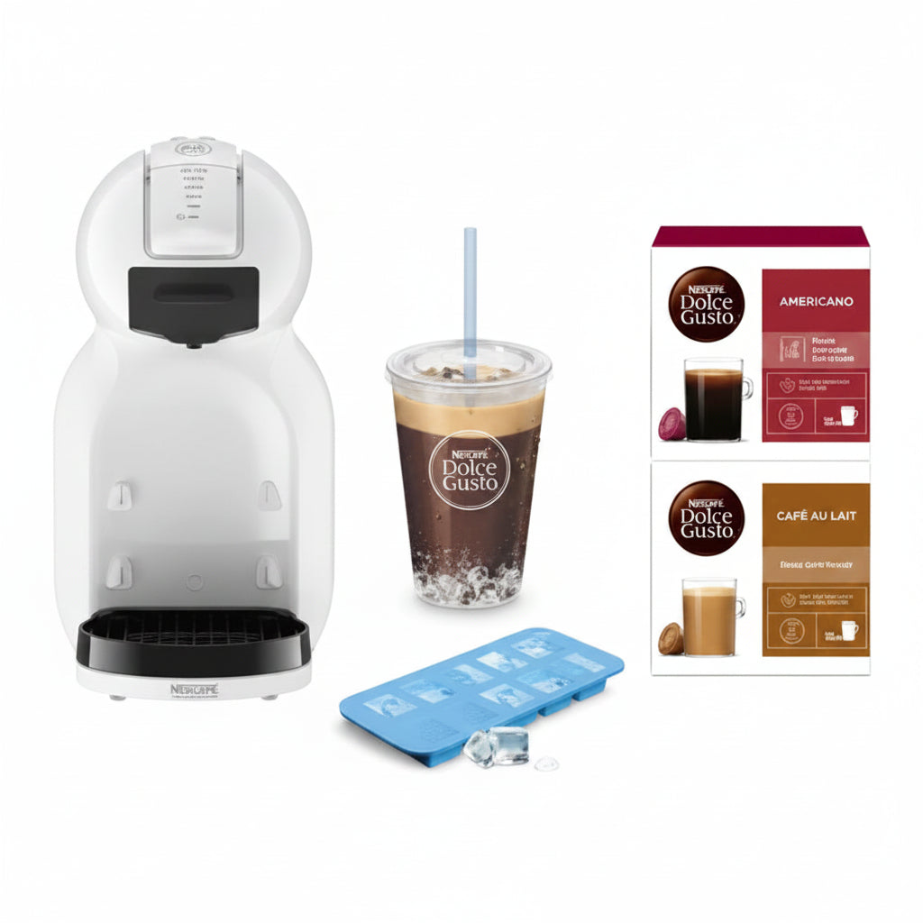 De'Longhi Nescafé Dolce Gusto Mini Me 2 Iced Coffee Bundle