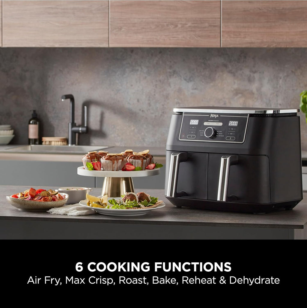 Ninja Foodi MAX Dual Zone Air Fryer AF400UK 9.5L
