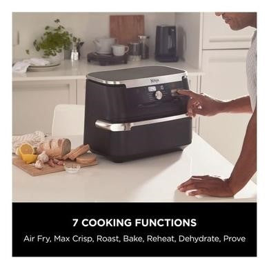 Ninja Foodi FlexDrawer AF500UK 10.4L Dual Air Fryer - Black
