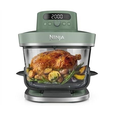 Ninja CRISPi Pro AS090UKGN 5-in-1 Glass Air Fryer - Moss Green