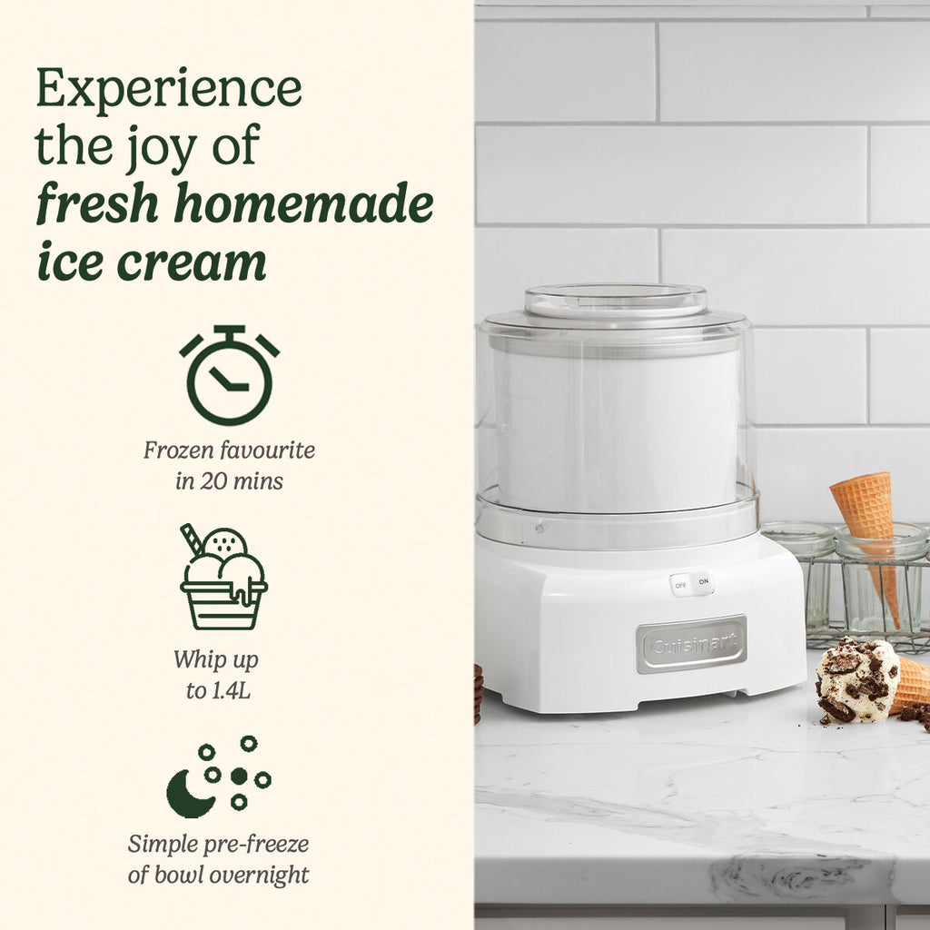 Cuisinart Cool Scoops ICE21U 1.4L Ice Cream Maker
