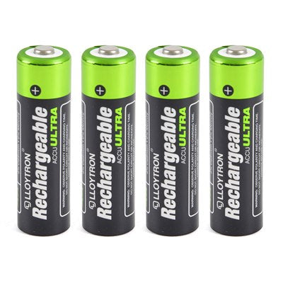 Lloytron B1025 4-pack AA 2700mAh NiMH rechargeable batteries