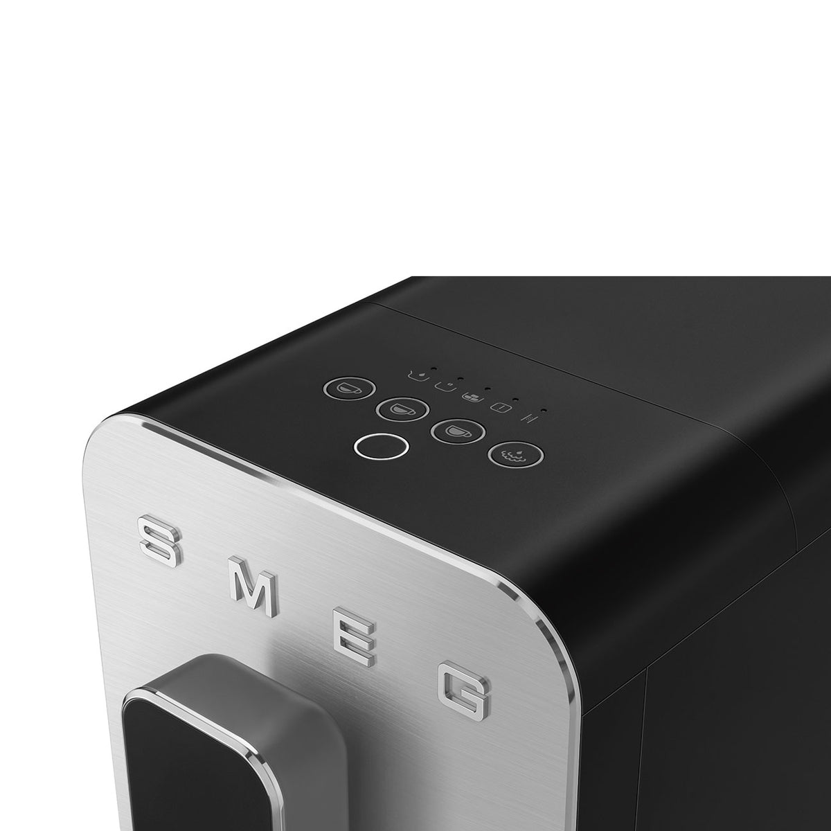 Smeg BCC12BLMUK Bean to Cup Coffee Machine with Milk Frother – Matte Black