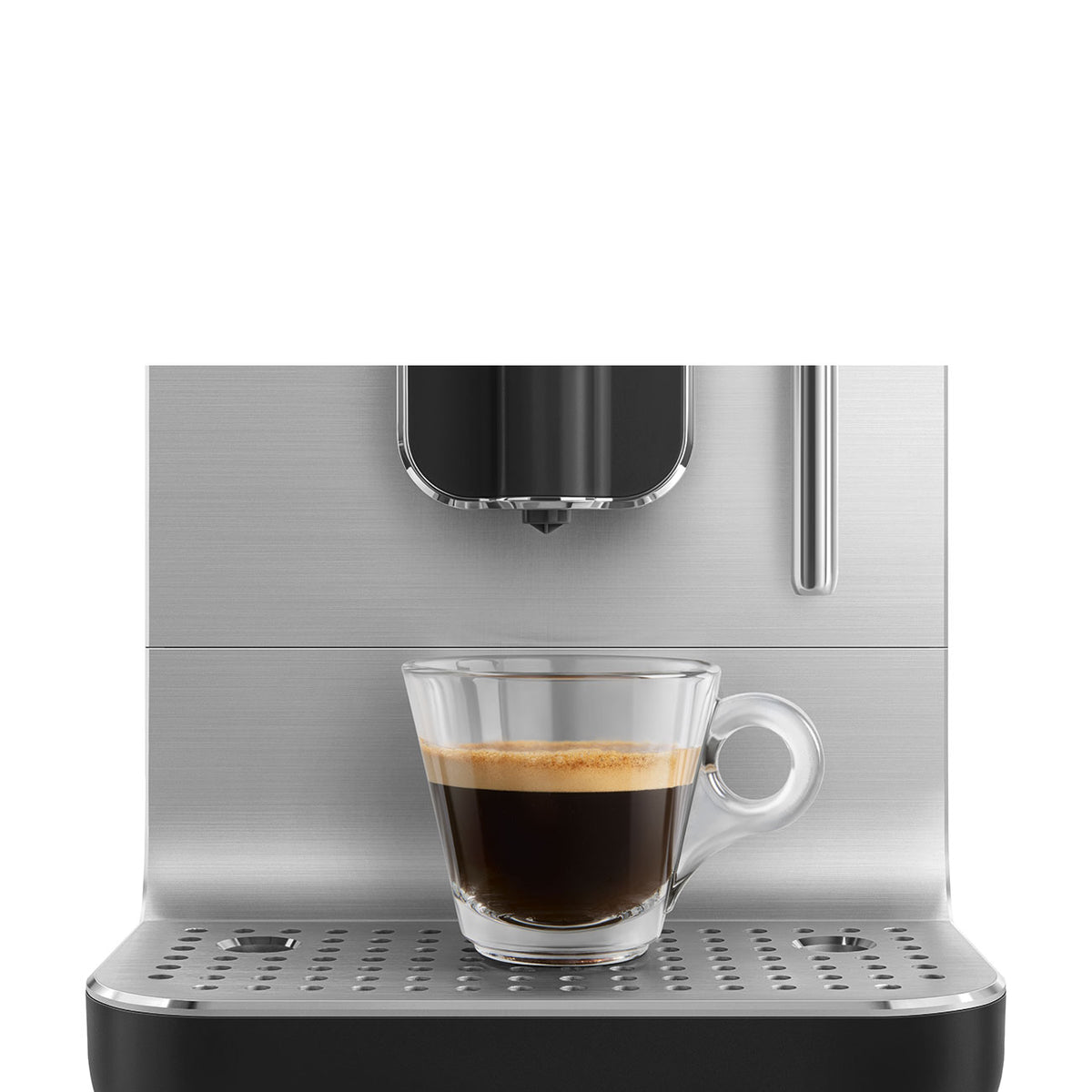 Smeg BCC12BLMUK Bean to Cup Coffee Machine with Milk Frother – Matte Black