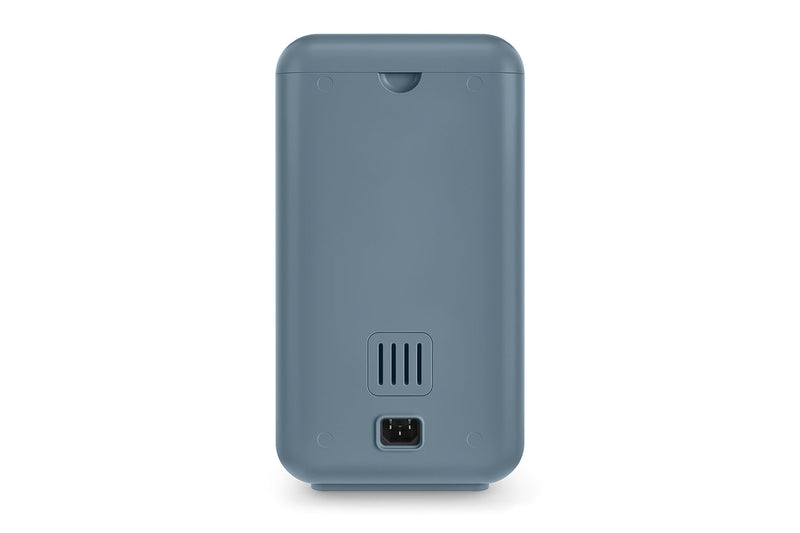 Smeg BCC12SBMUK Matte Storm Blue – side view