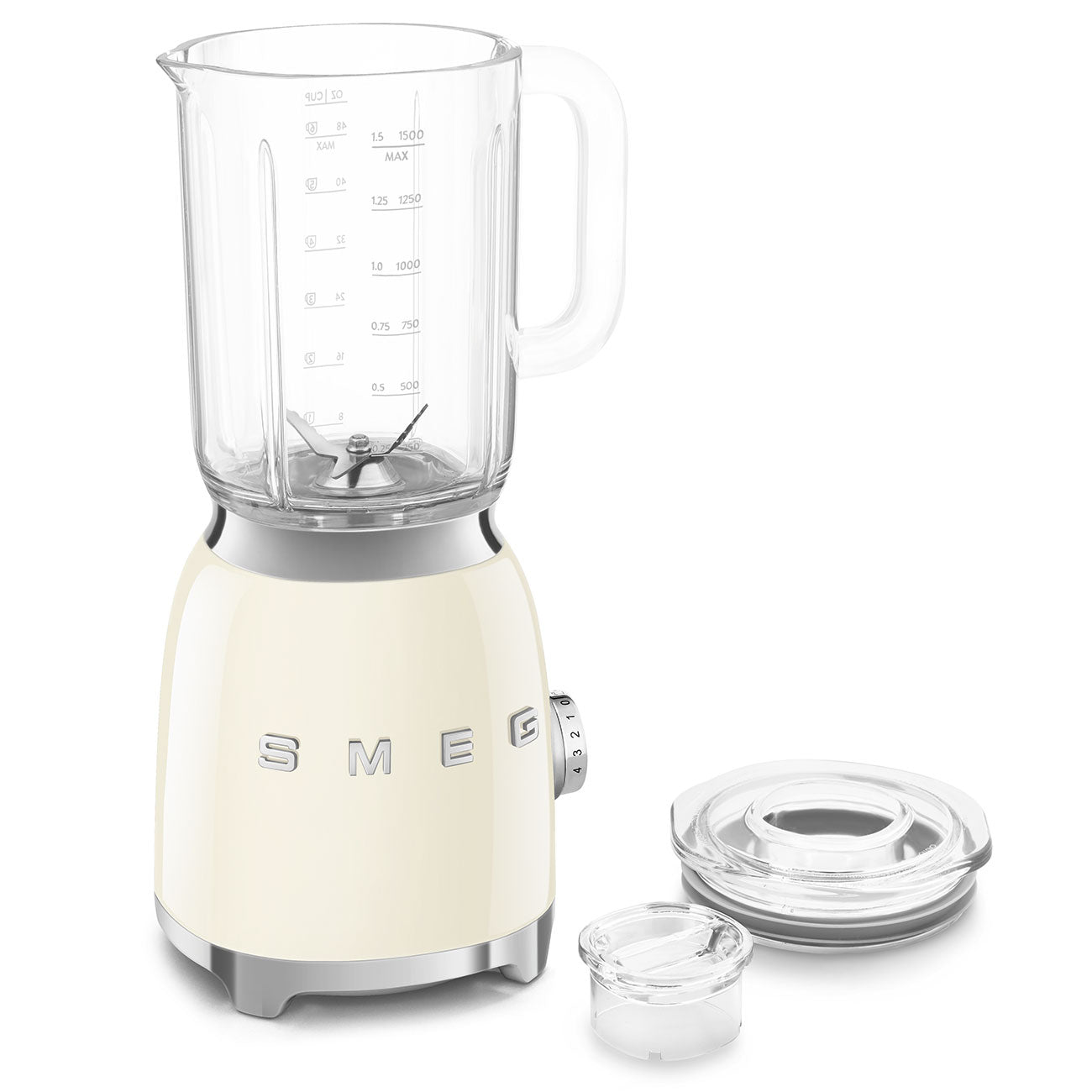 Smeg Cream Jug Blender Iconic Retro 50's Design BLF03CRUK