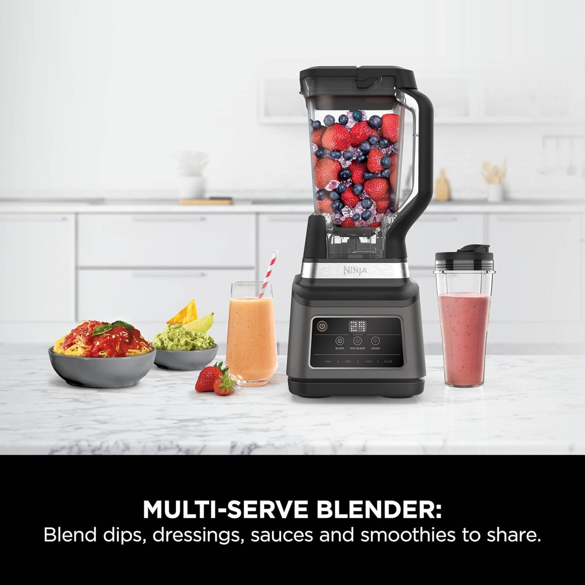 Ninja BN750UK 2-in-1 Blender single-serve cup