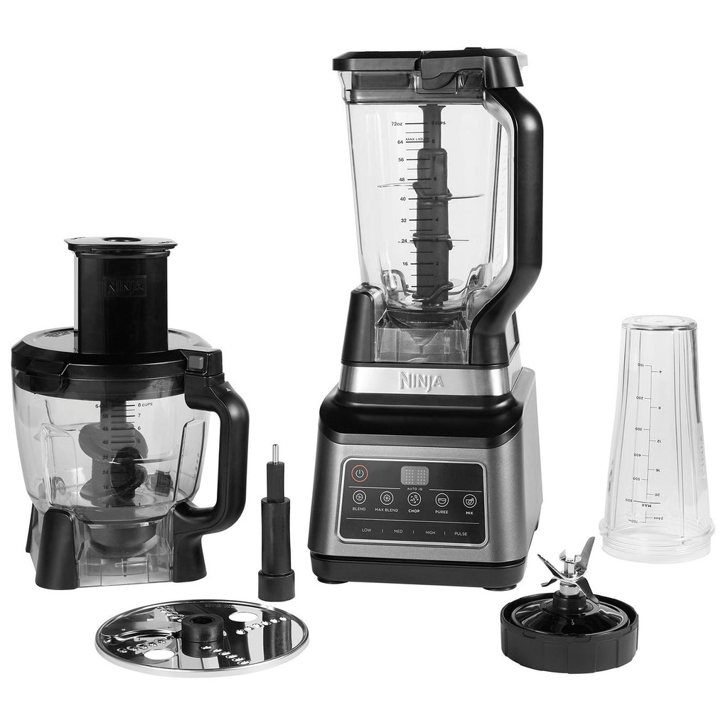 Ninja BN800UK 3-in-1 Food Processor with Auto-IQ - Black/Silver